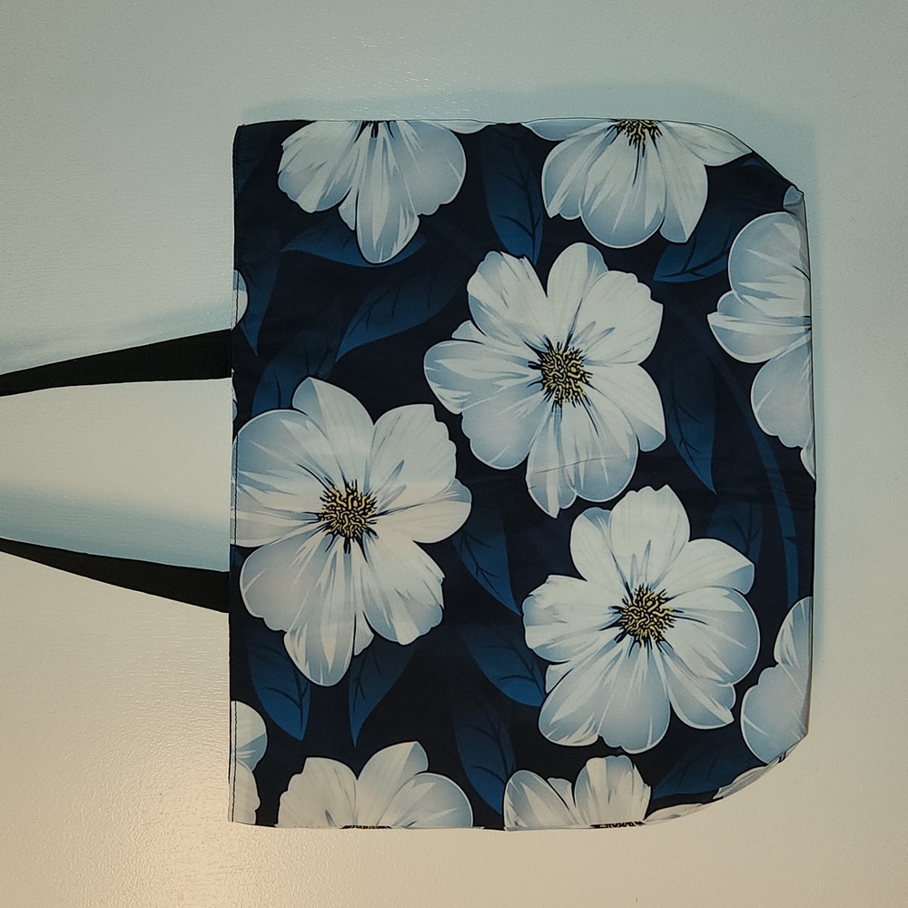 NEW- Tote bag- Shoulder bag - Flowers